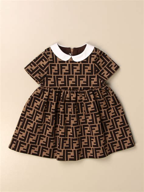 fendi ff belted zip dress|fendi kids dresses.